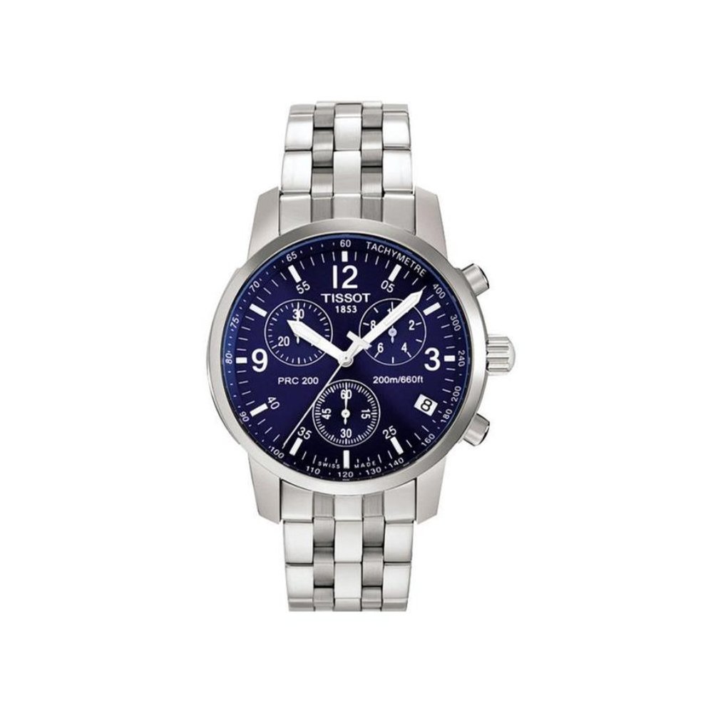 Tissot Men's Blue Face Chrono Watch T17.1.586.42
